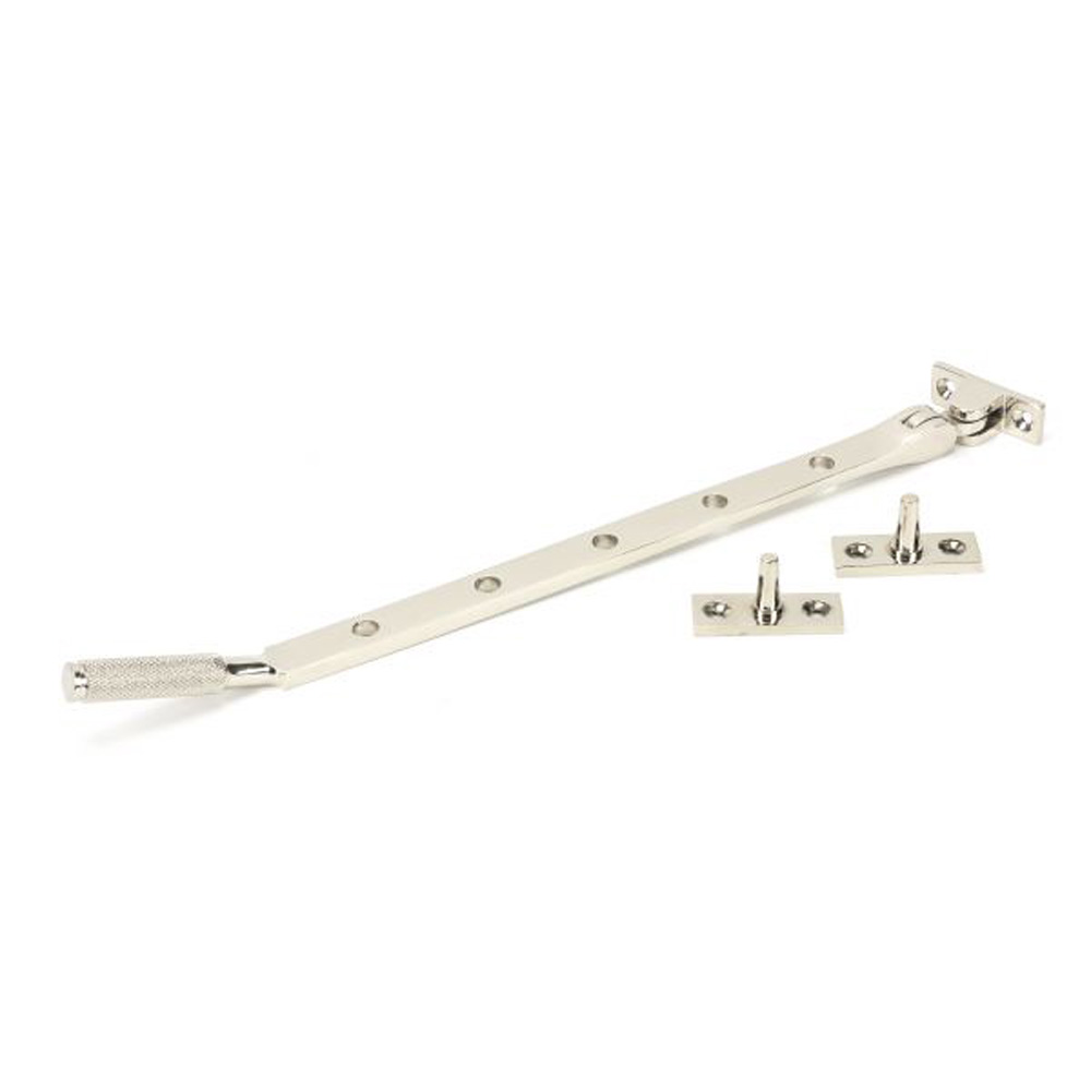 From the Anvil Brompton Stay (12 Inch) - Polished Nickel